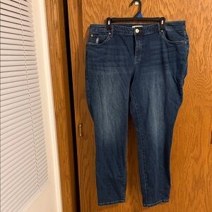 STS Blue Dark Wash Straight Leg Jeans